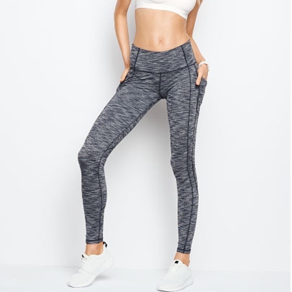 Victoria's Secret Pants - NEW Knockout by Victoria’s Secret Tight Black Marl